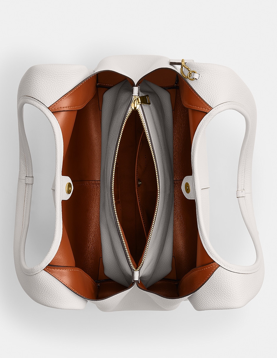 Bolsa shoulder lana de piel mujer 4