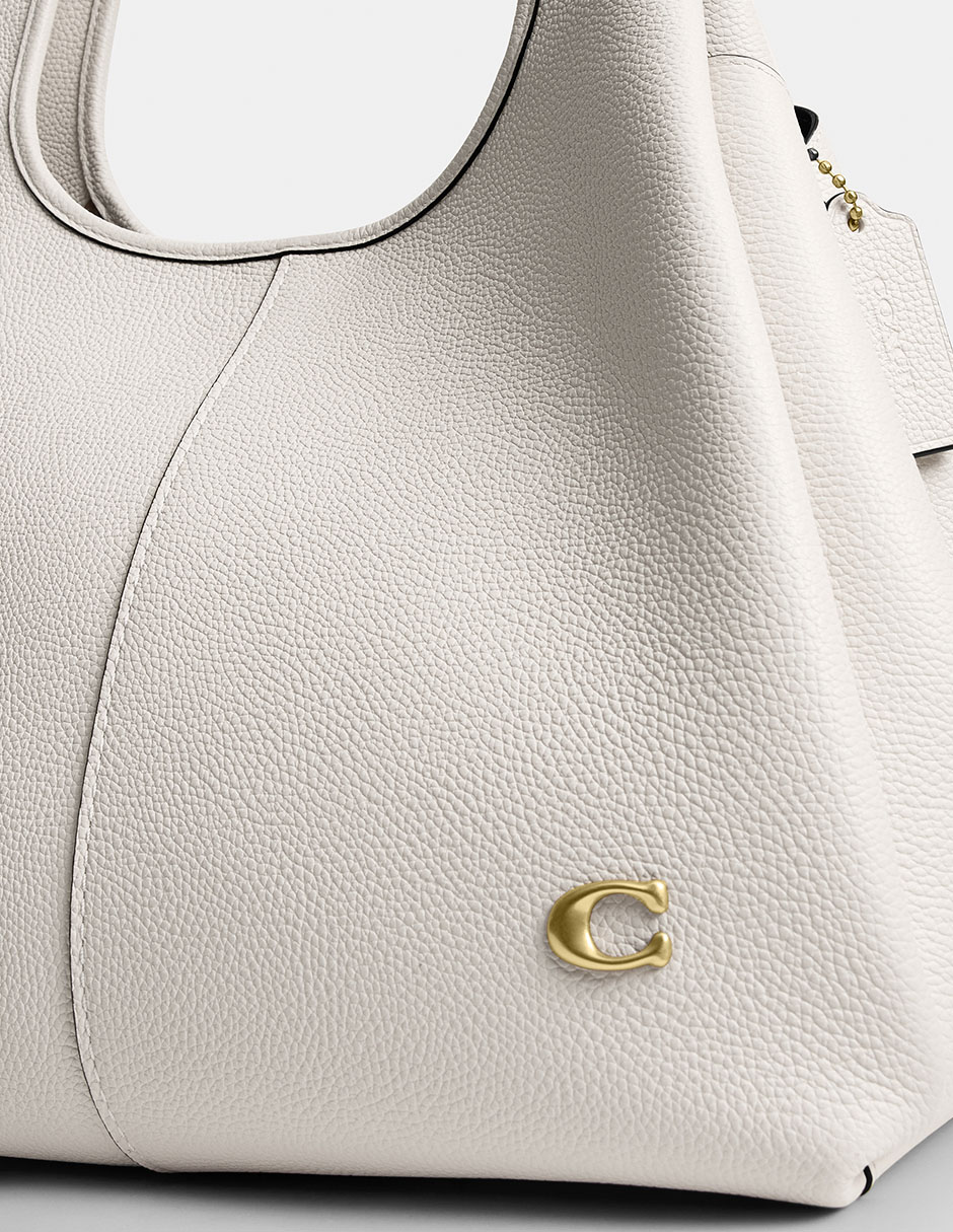 Bolsa shoulder lana de piel mujer 5