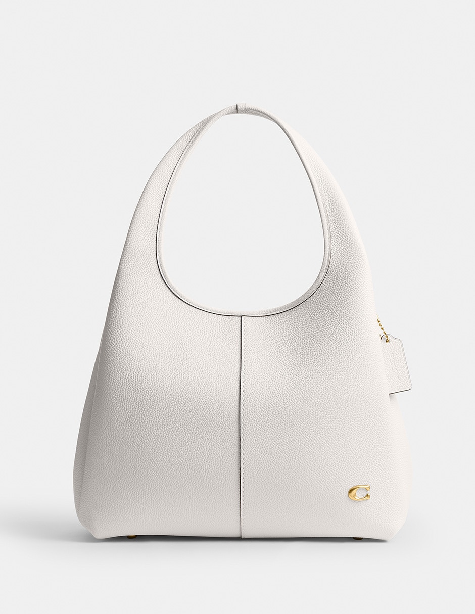 COACH Bolsa shoulder coach lana de piel mujer