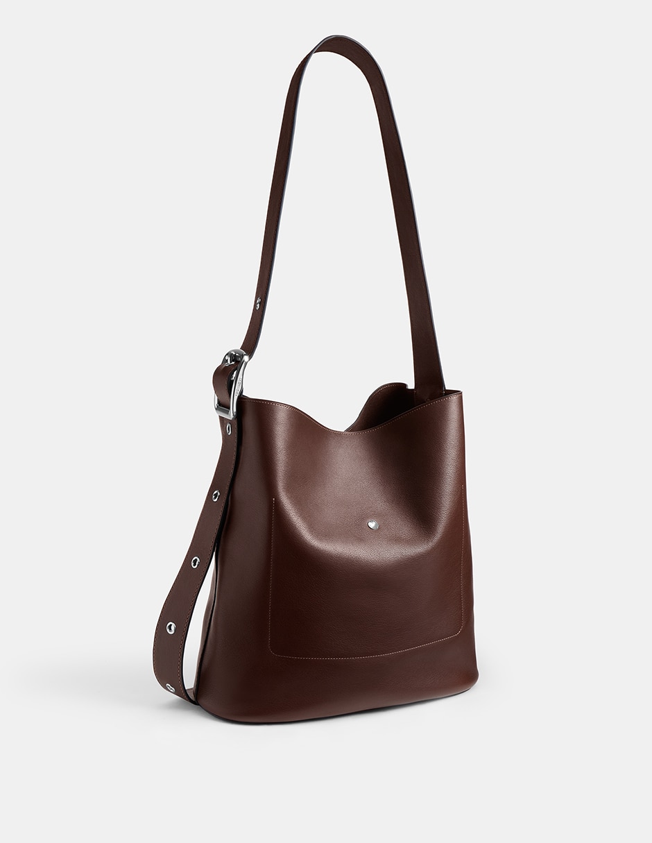 Bolsa messenger bleecker 36 de piel para mujer 2