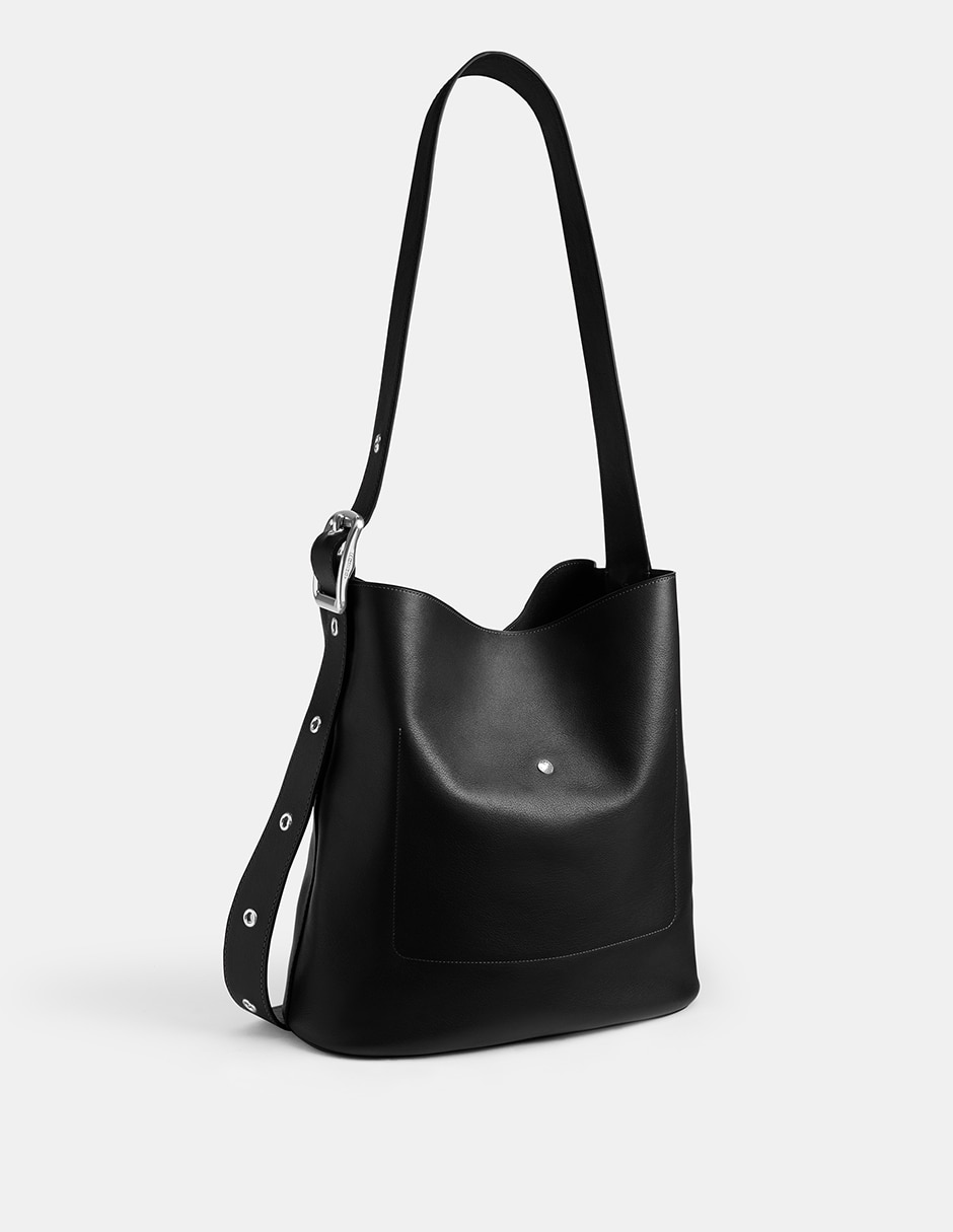 Bolsa messenger bleecker 36 de piel para mujer 3