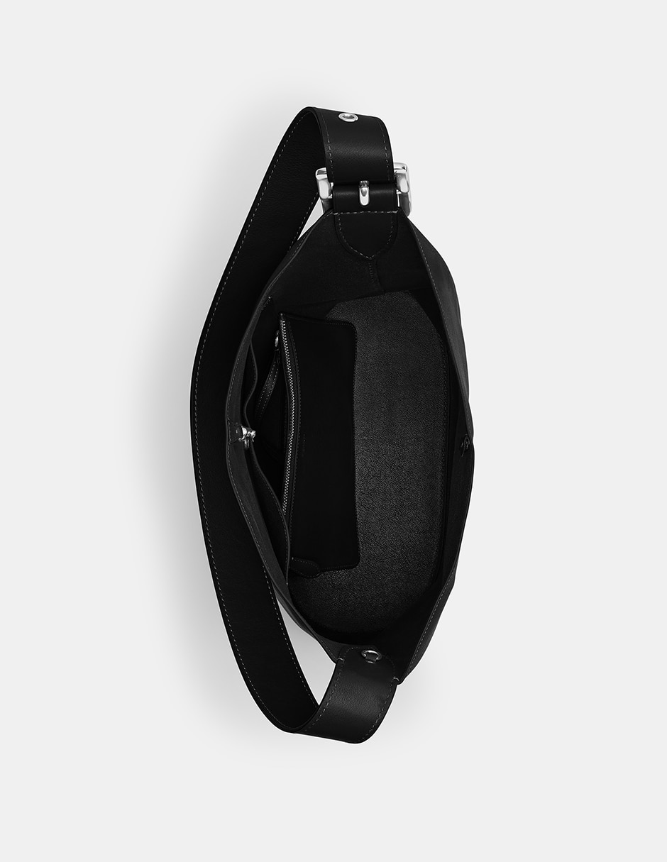 Bolsa messenger bleecker 36 de piel para mujer 4