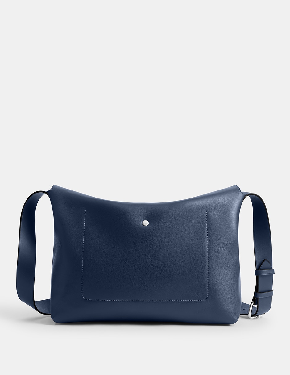 Bolsa messenger de piel para mujer 3