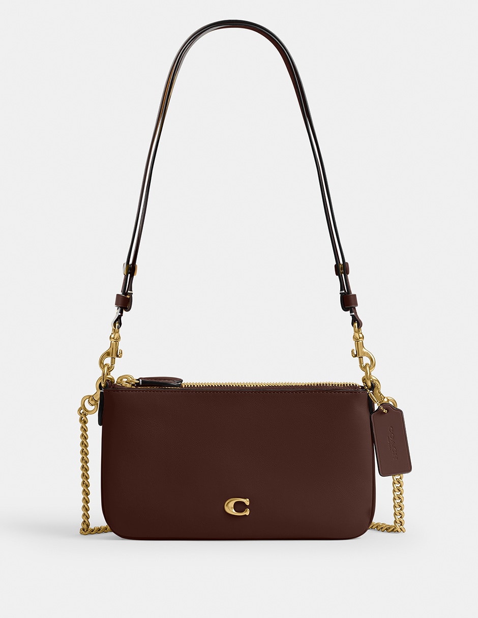 COACH Bolsa crossbody Coach kira de piel para mujer