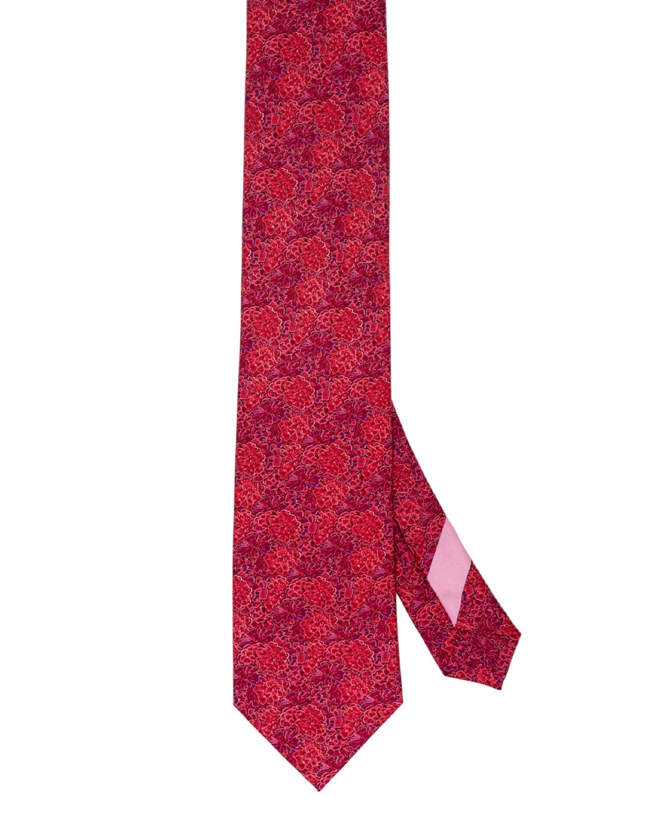 Corbata regular (6-8.5 cm) 'de' seda 'estampado' gráfico 'para' hombre