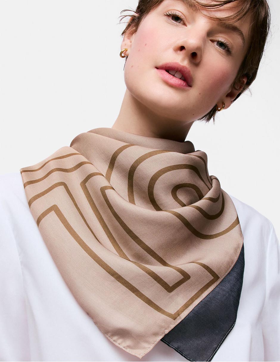 con estampado Degradado de Algodón para mujer