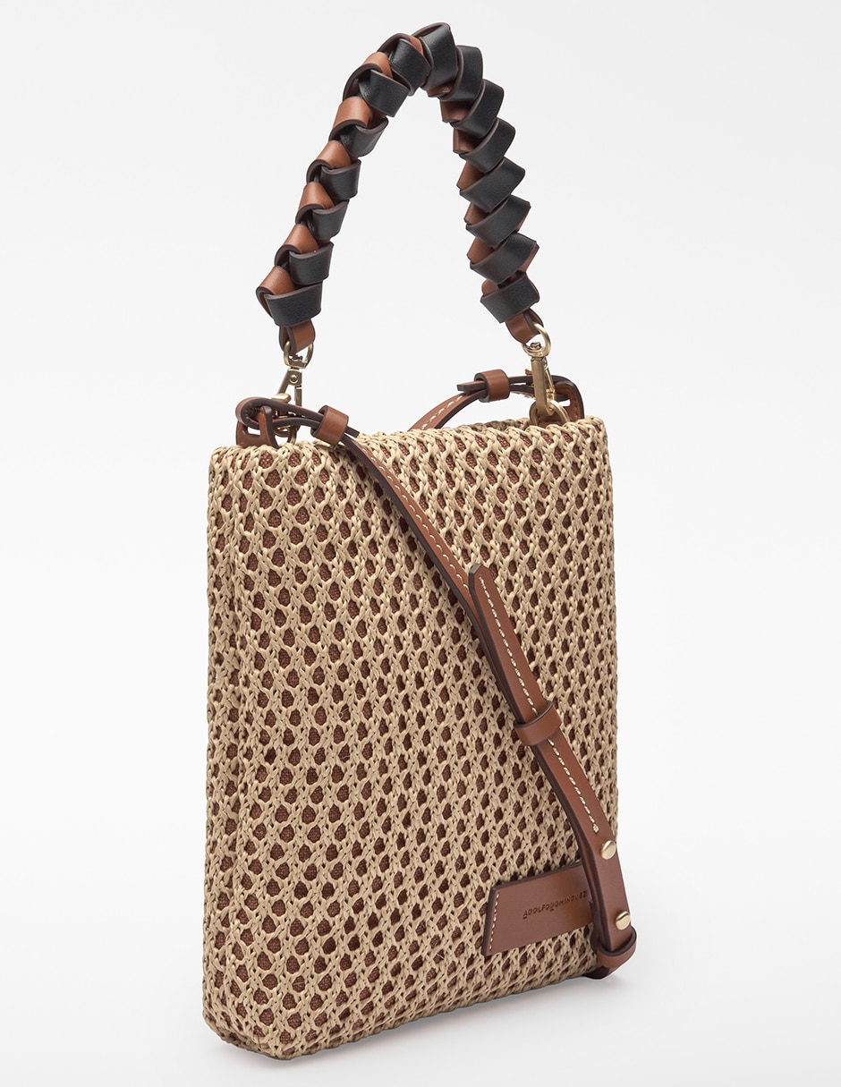 Bolsa bandolera adolfo dominguez para mujer