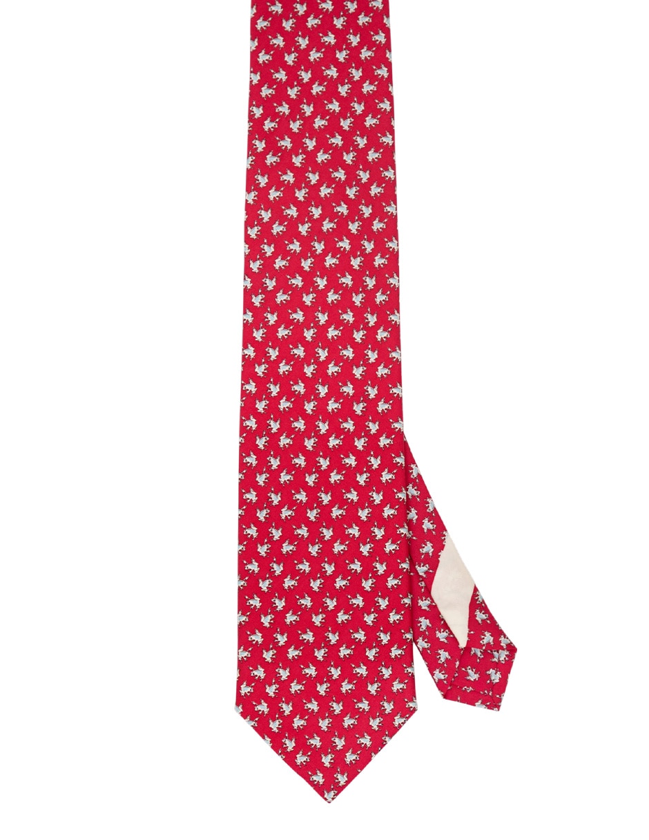 Corbata Regular (6-8.5 Cm) De Seda Estampado Gráfico Para Hombre