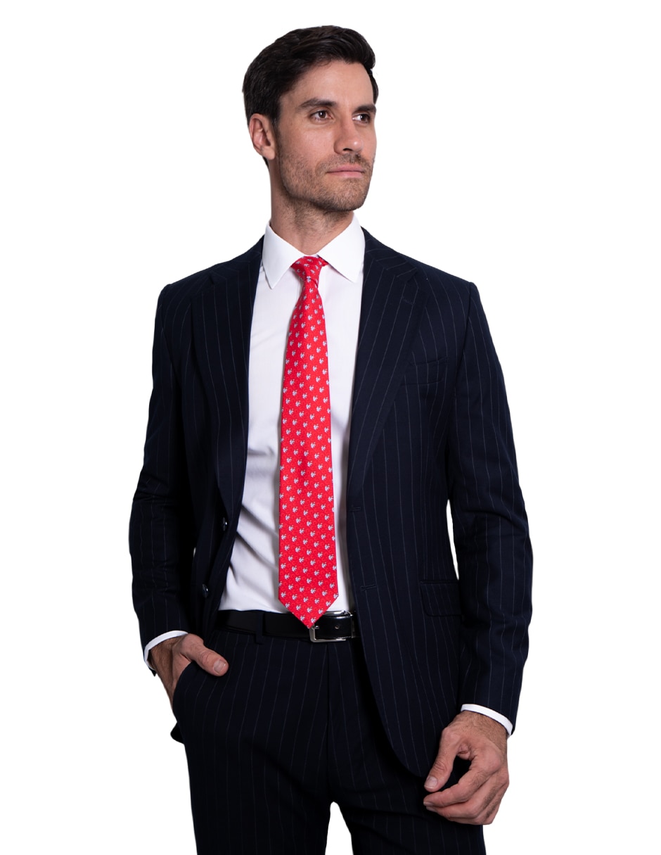 Corbata Pineda Covalin Regular (6-8.5 Cm) De Seda Estampado Gráfico Para Hombre