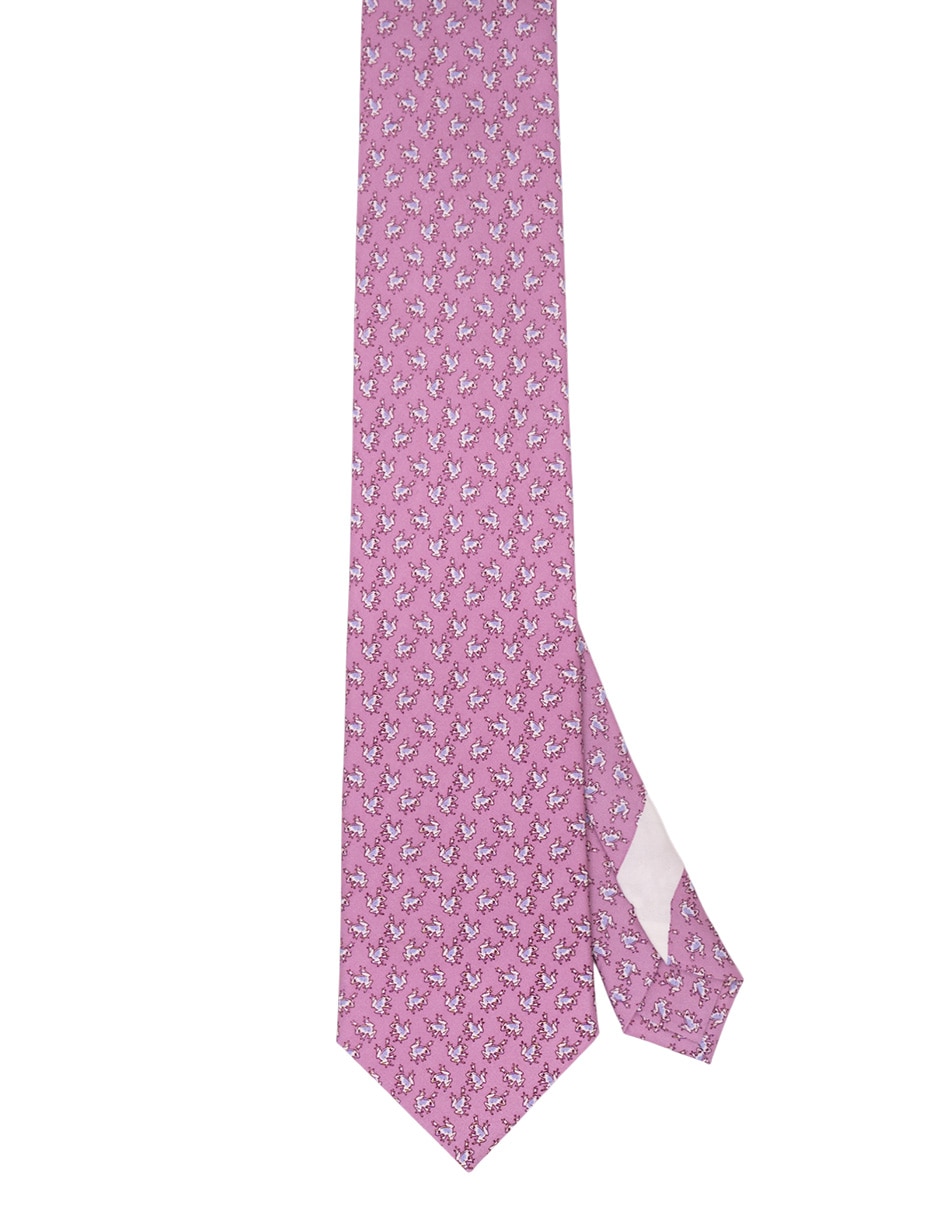 Corbata regular (6-8.5 cm) 'de' seda 'estampado' gráfico 'para' hombre