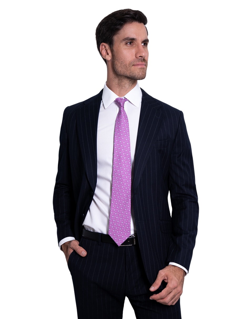 Corbata Pineda Covalin Regular (6-8.5 Cm) De Seda Estampado Gráfico Para Hombre