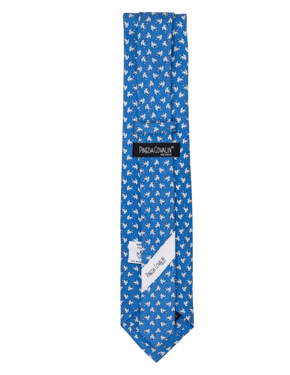 Corbata pineda covalin regular de seda estampado gráfico para hombre