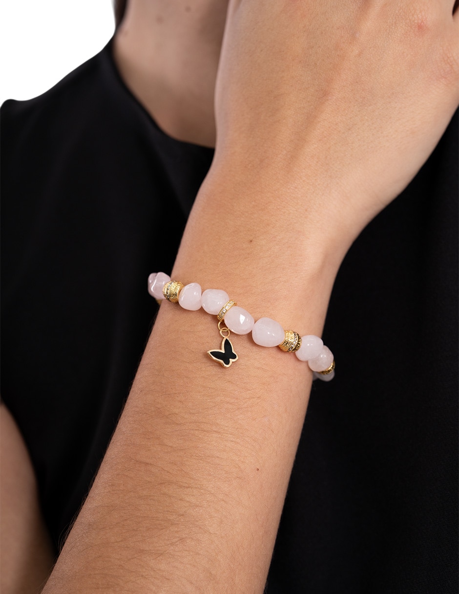 Pulsera Mariposa acabado pavé 3