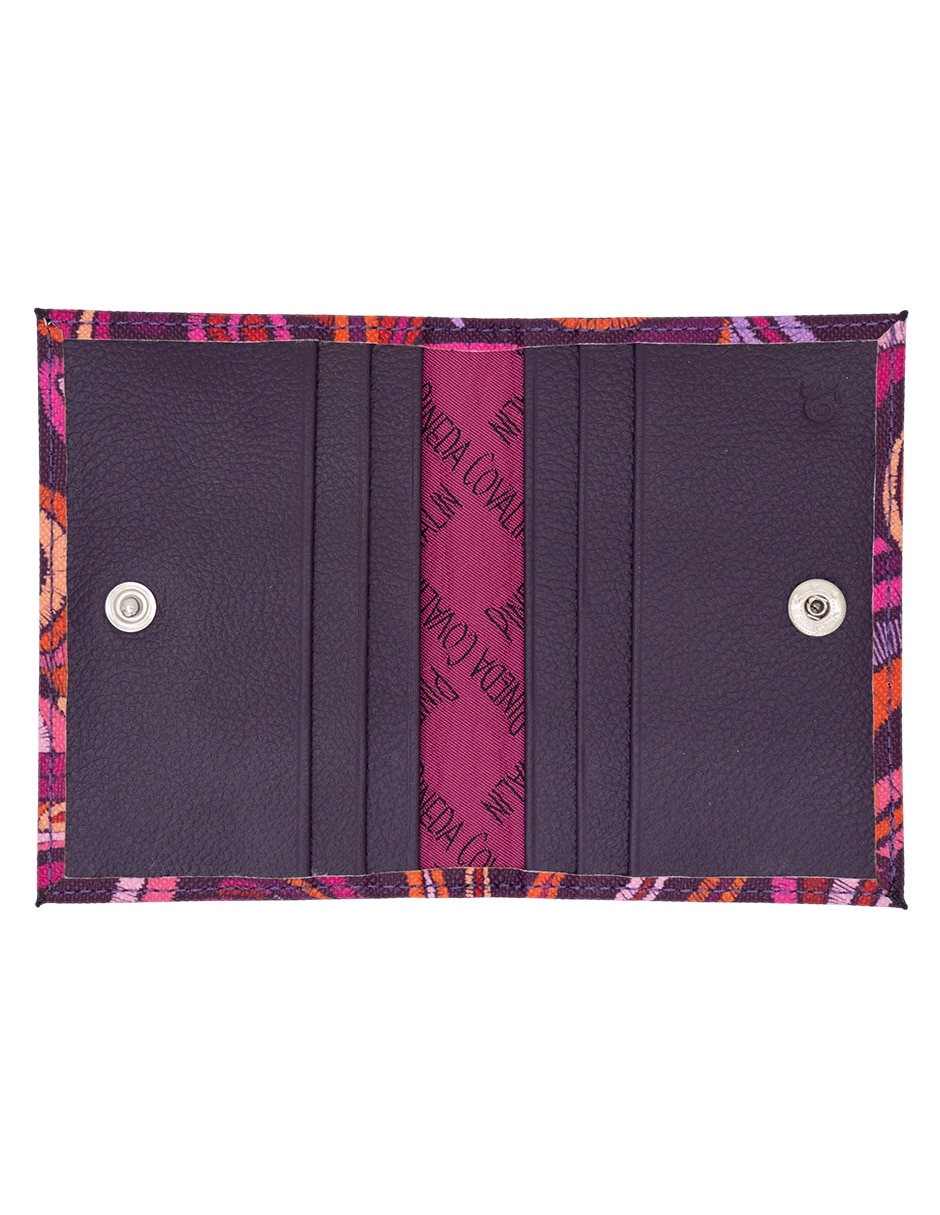 Tarjetero Quetzalcóatl para mujer 3