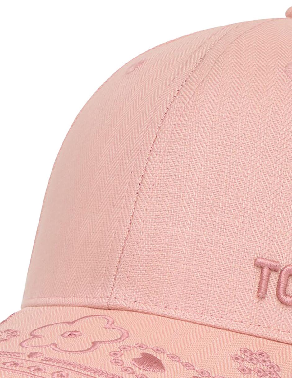 Gorra con visera curva casual tous tous motifs paisley unisex