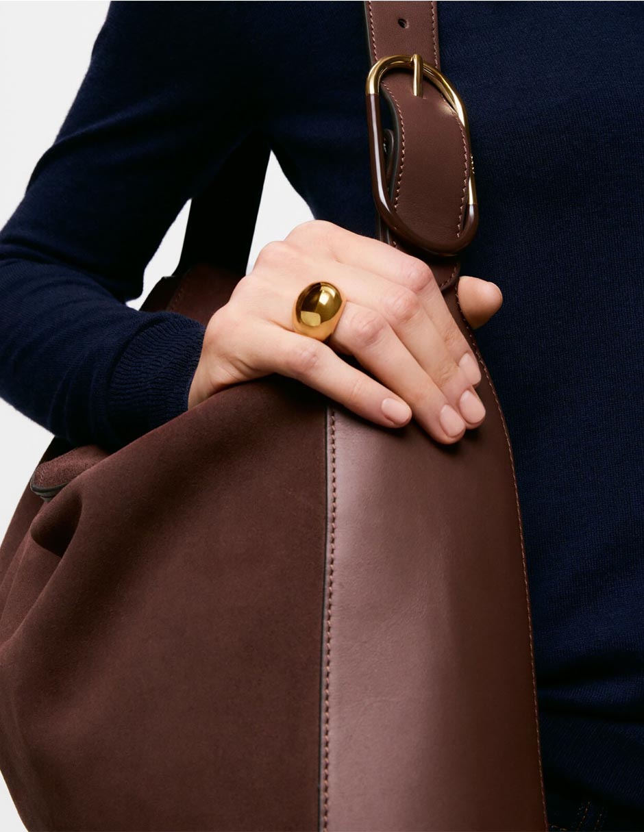 Bolsa hobo tous tous arlette de algodón mujer