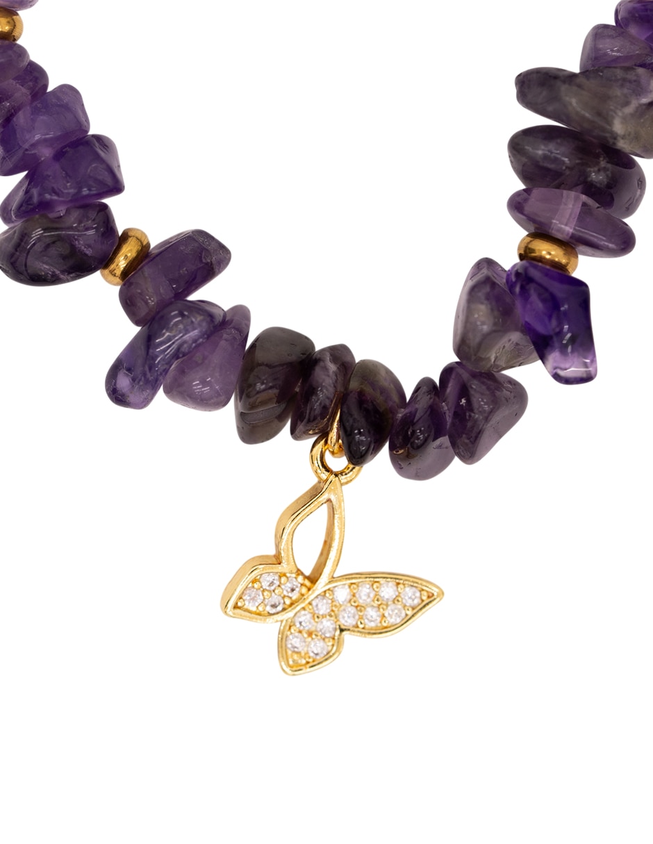 Pulsera Mariposa con acabado brillante 2