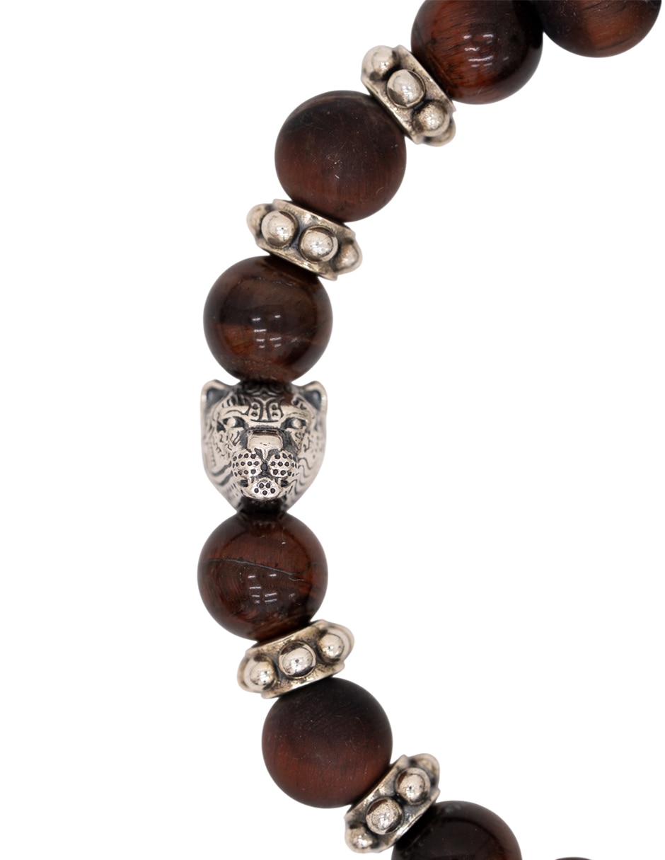 Pulsera p 925 los cuatro jaguares con acabado liso Pulsera p 925 los cuatro jaguares con acabado liso