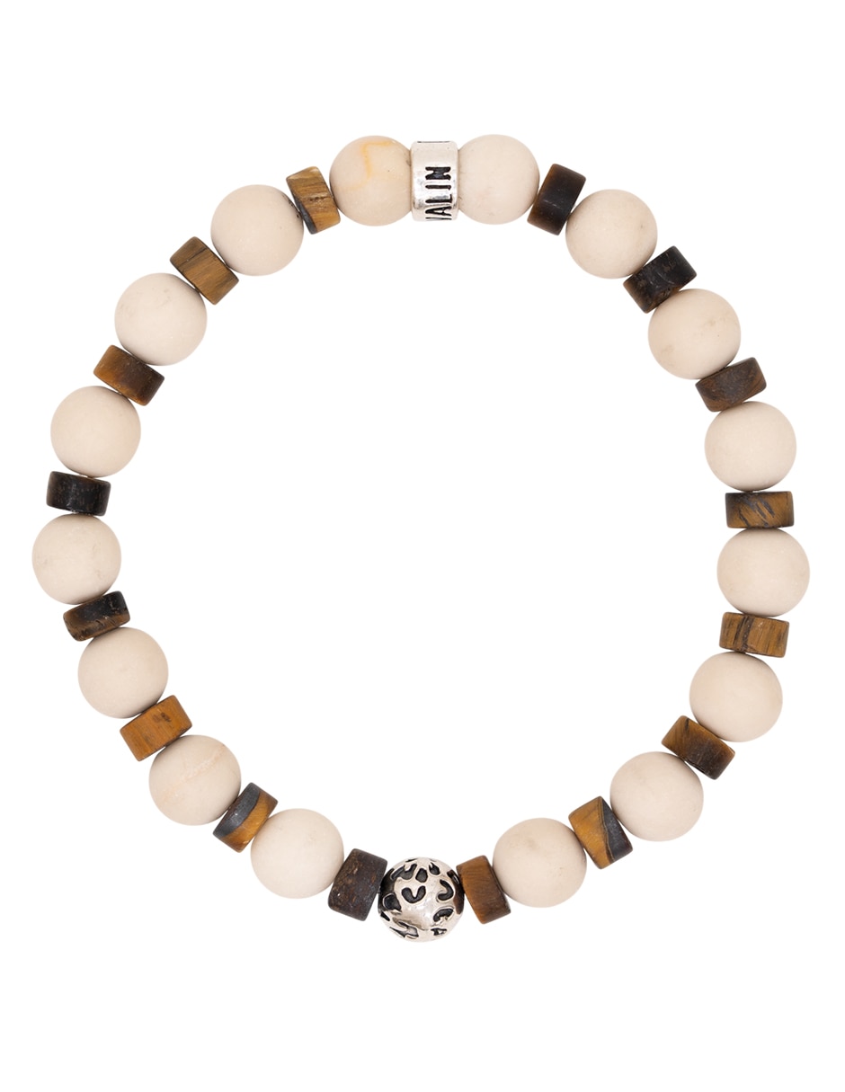 Pulsera P 925 Los Cuatro Jaguares acabado mate 1