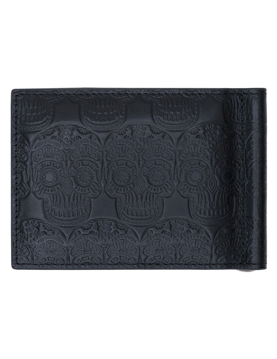 Cartera tzompantli para hombre