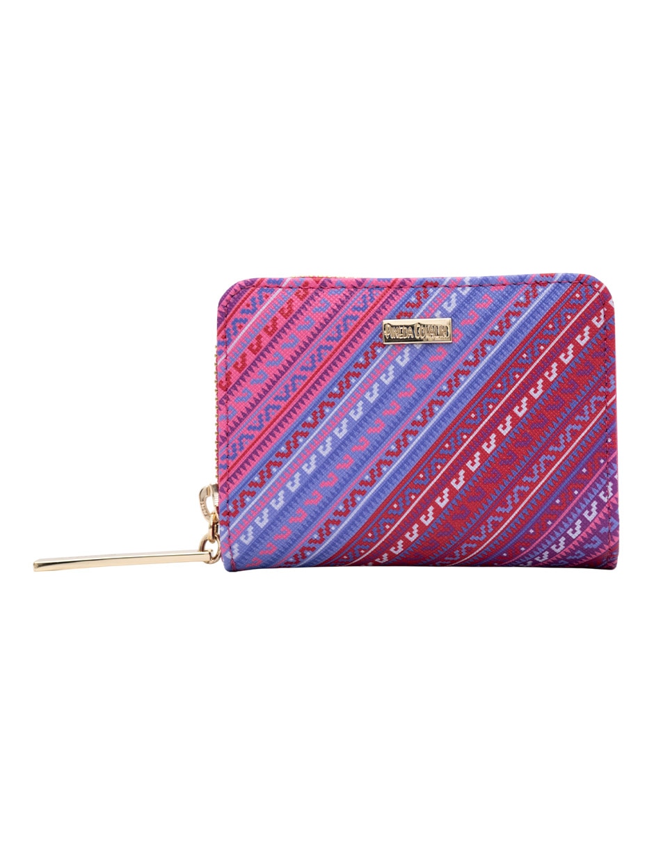 Cartera grecas prehispánicas mujer
