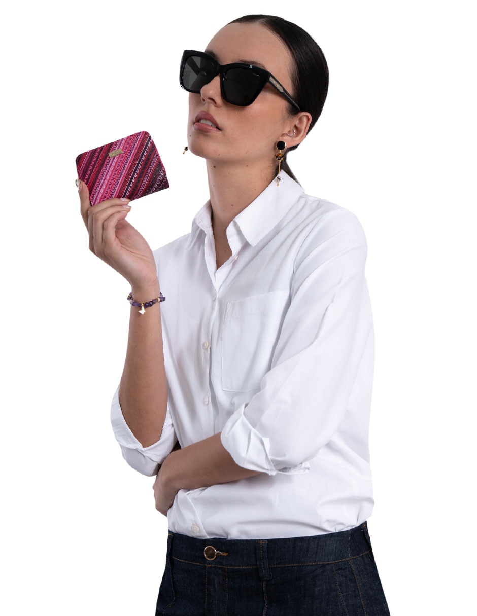 Cartera grecas prehispánicas mujer 5
