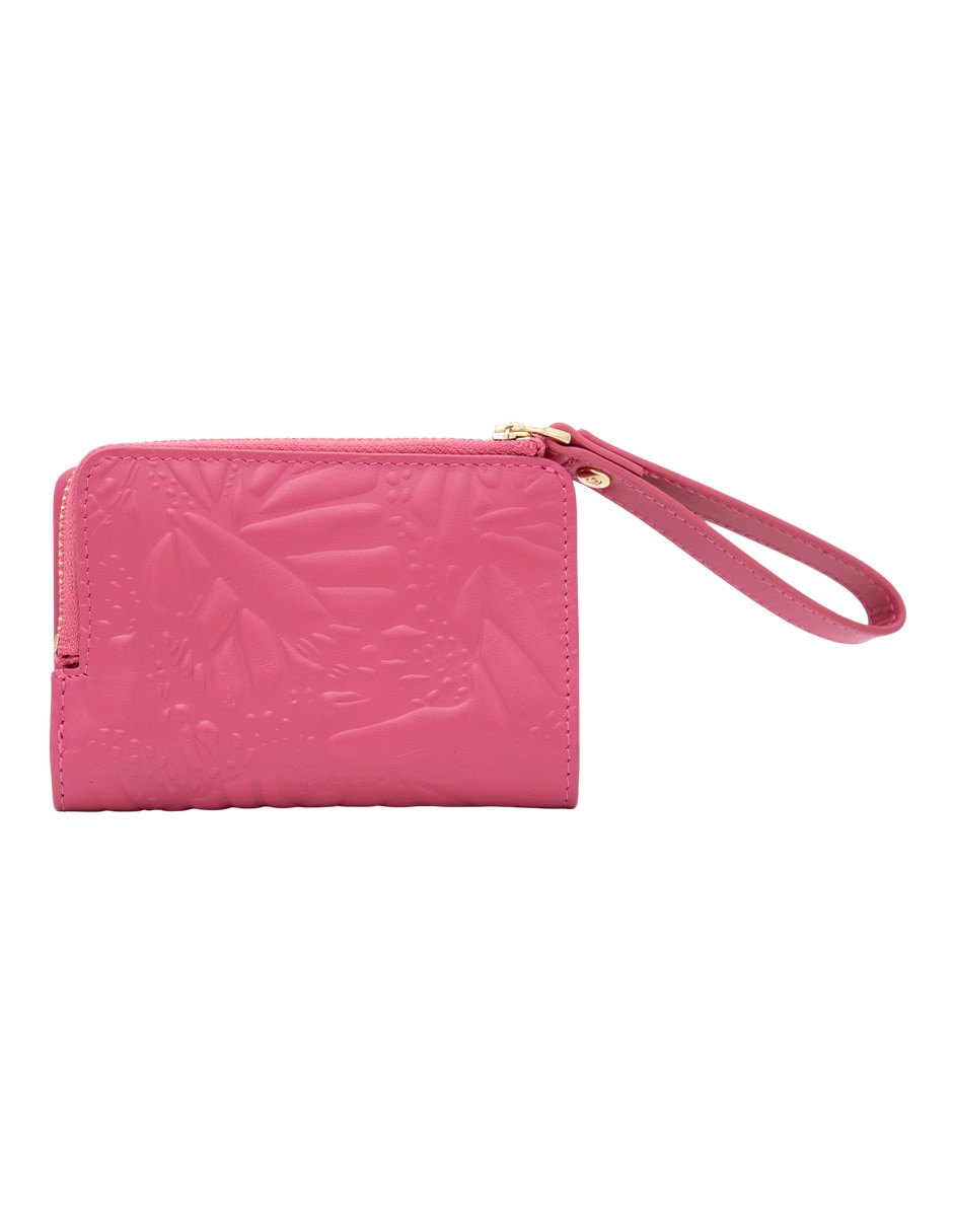 Cartera grabado mariposa mujer 3