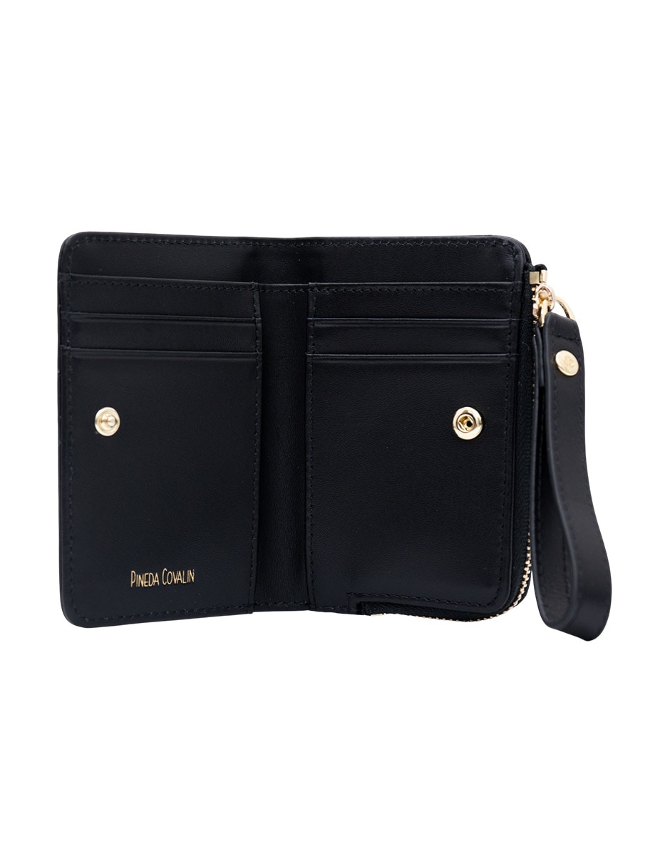 Cartera grabado mariposa mujer 4