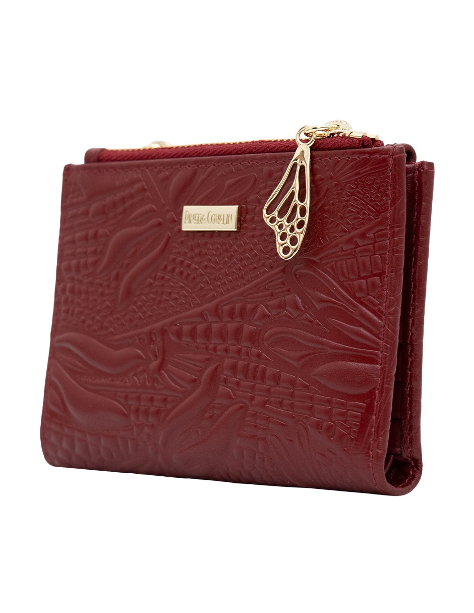 Cartera grabado libélula mujer 2