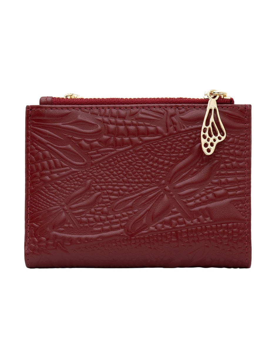 Cartera grabado libélula mujer 3