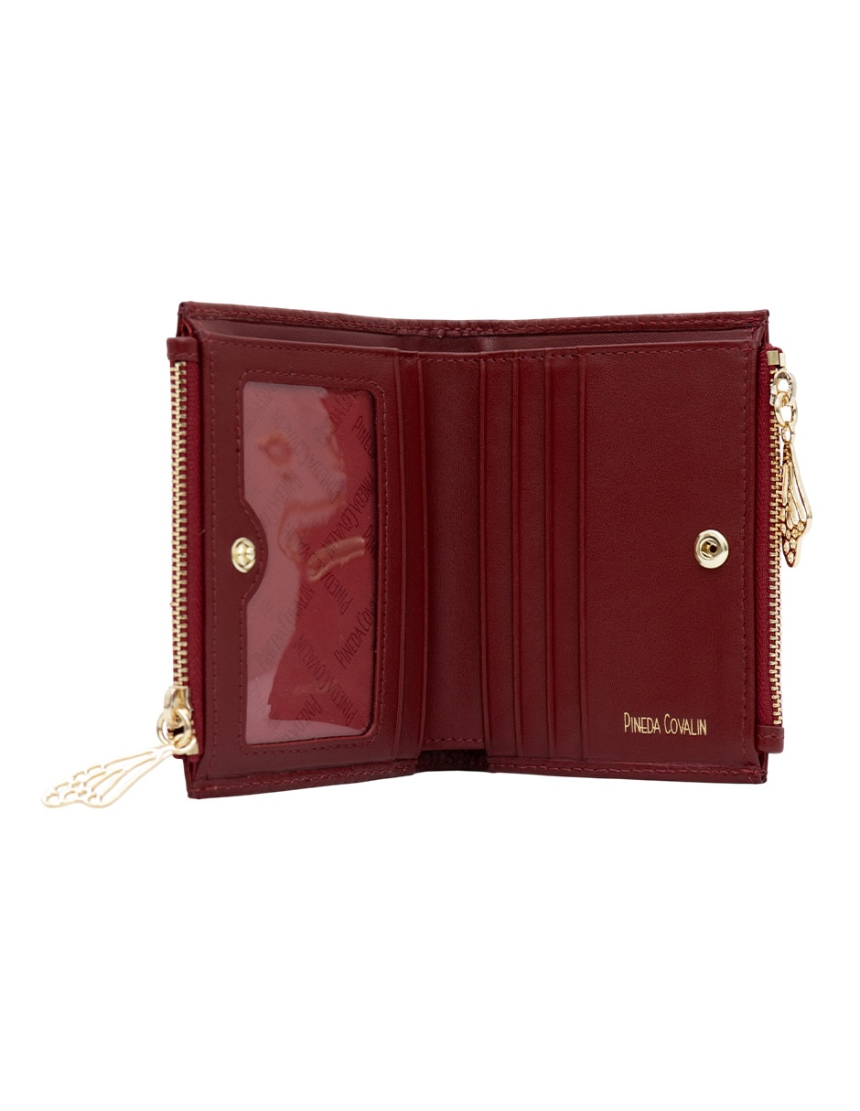 Cartera grabado libélula mujer 4