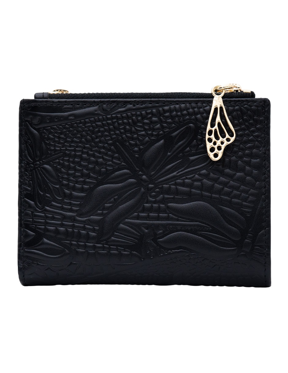 Cartera grabado libélula mujer 3