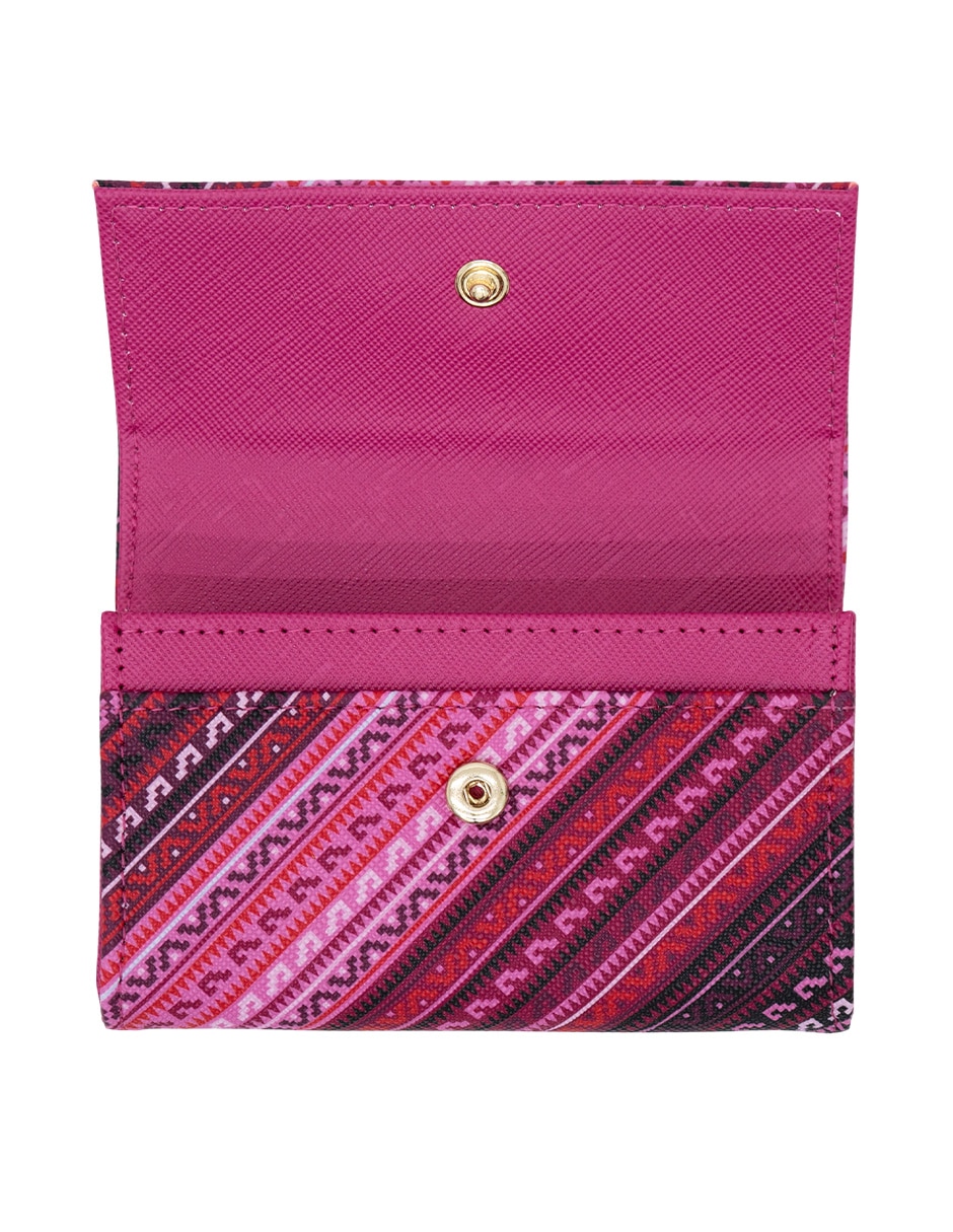 Cartera Pineda Covalin Grecas Prehispánicas para mujer