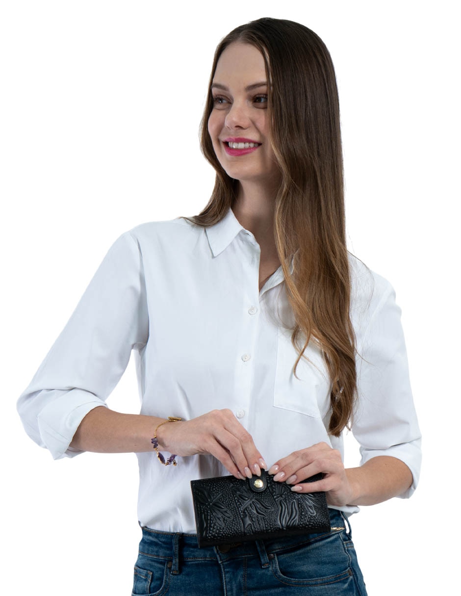 Cartera Grabado Libélula para mujer 4