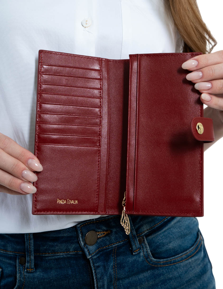 Cartera Pineda Covalin Grabado Libélula para mujer