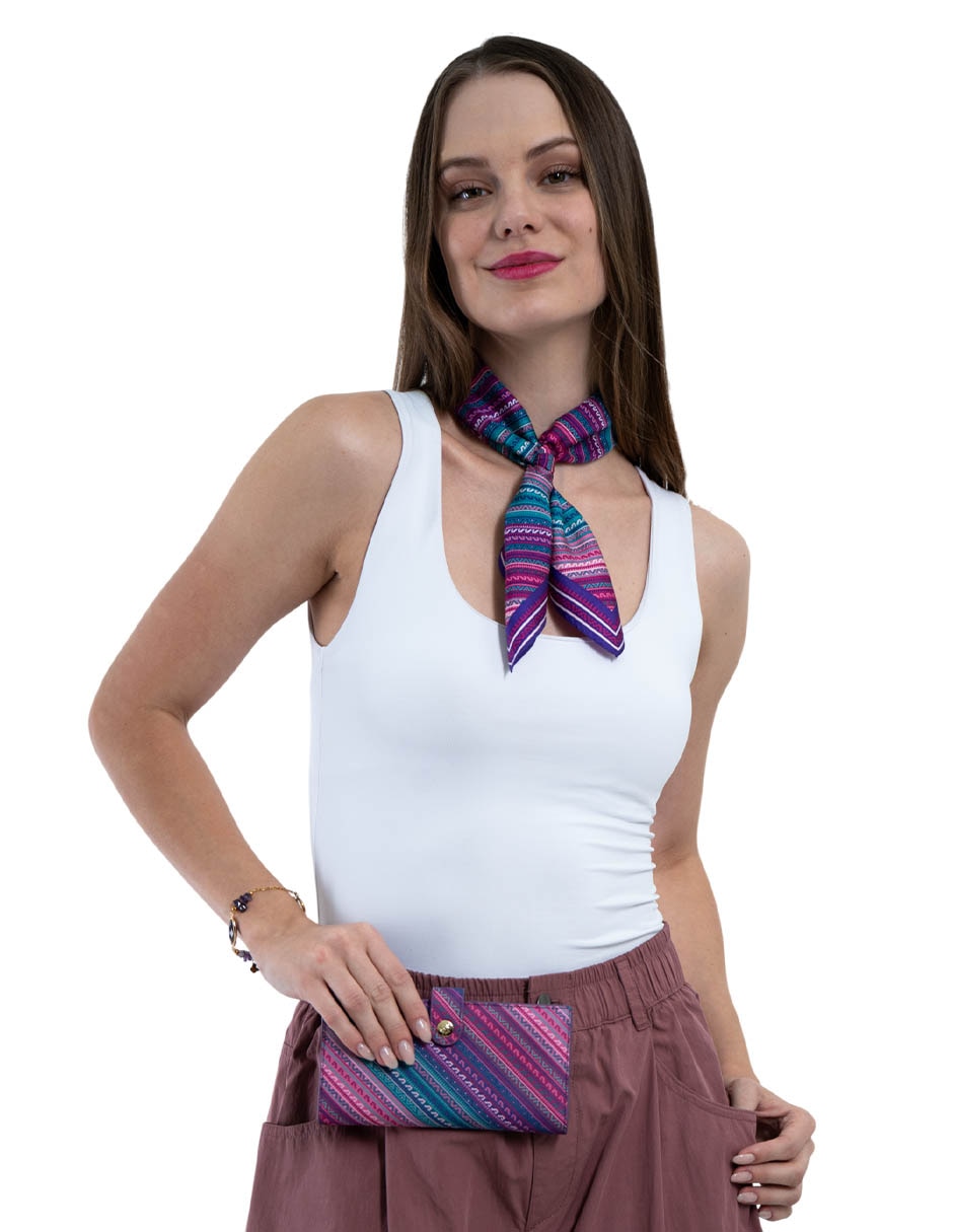 Cartera Grecas Prehispánicas para mujer 6
