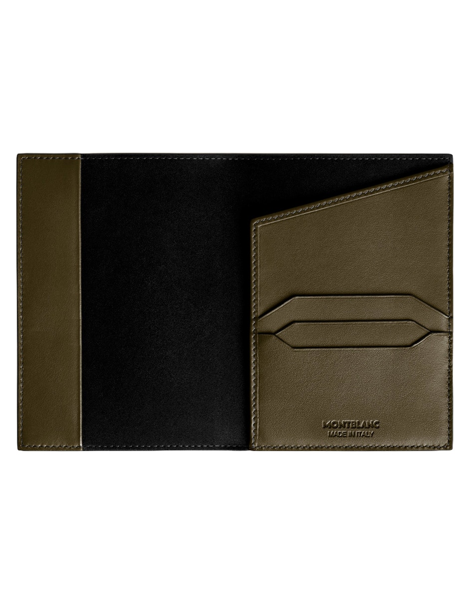Porta pasaporte montblanc extreme 3.0 de piel