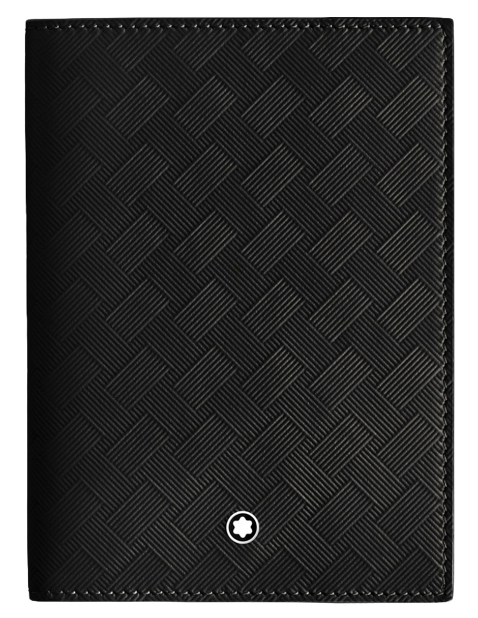 Porta pasaporte montblanc extreme 3.0 de piel