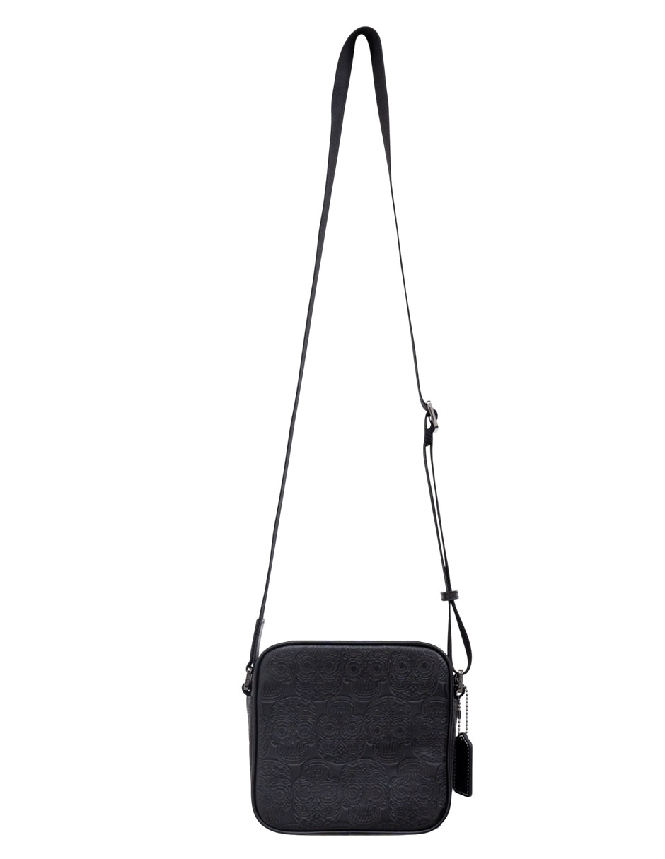 Bolsa messenger tzompantli de piel hombre 2