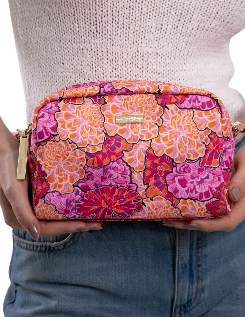 Bolsa crossbody cempasúchil ofrenda mujer 4