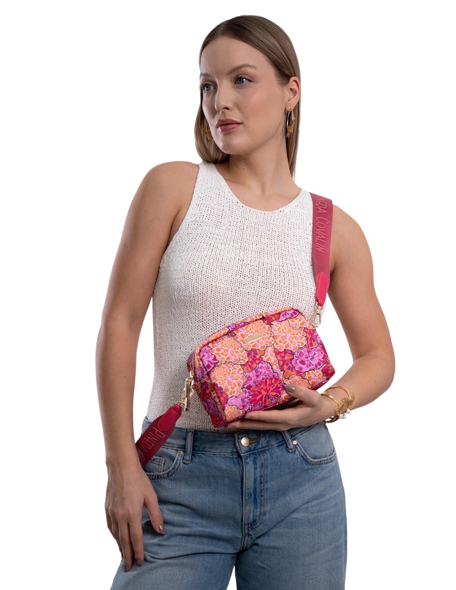 Bolsa crossbody cempasúchil ofrenda mujer 5