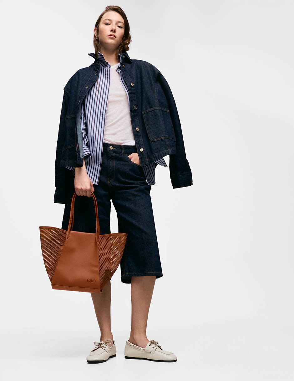 Bolsa tote tous tulip para mujer 4