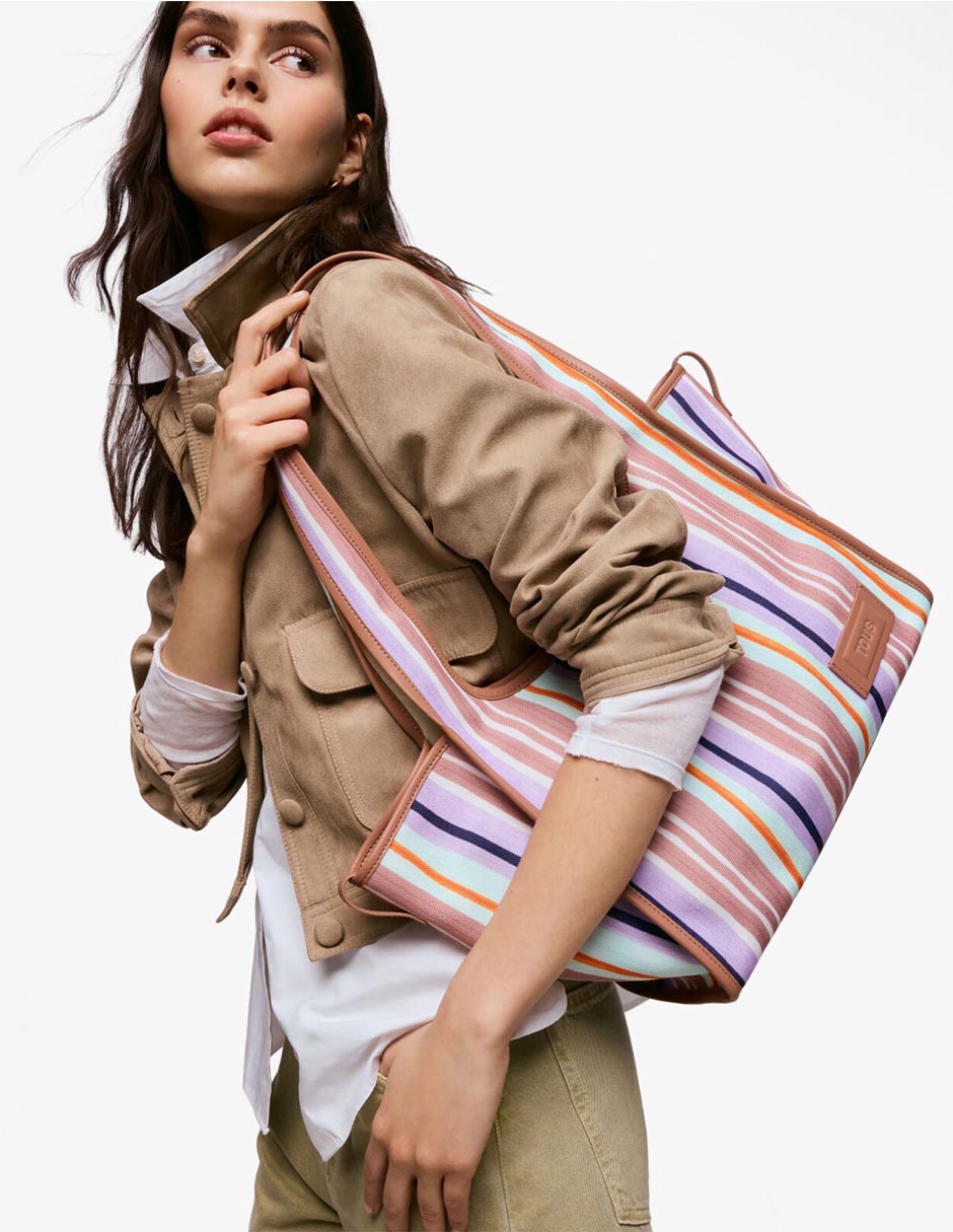 Bolsa shopper tous tous summer holidays mujer