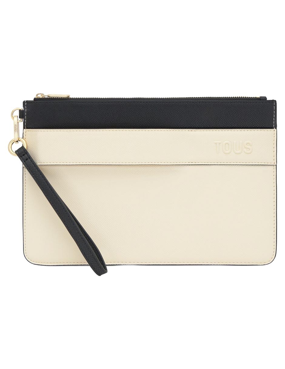 Bolsa clutch Tous Audree Saffiano mujer