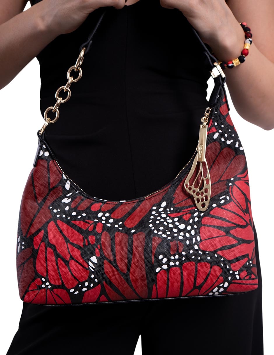 Bolsa hobo pineda covalin mariposa macro  mujer