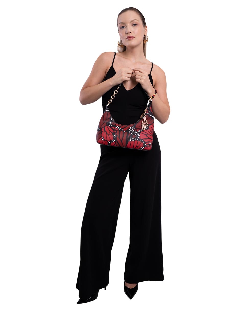 Bolsa hobo pineda covalin mariposa macro  mujer