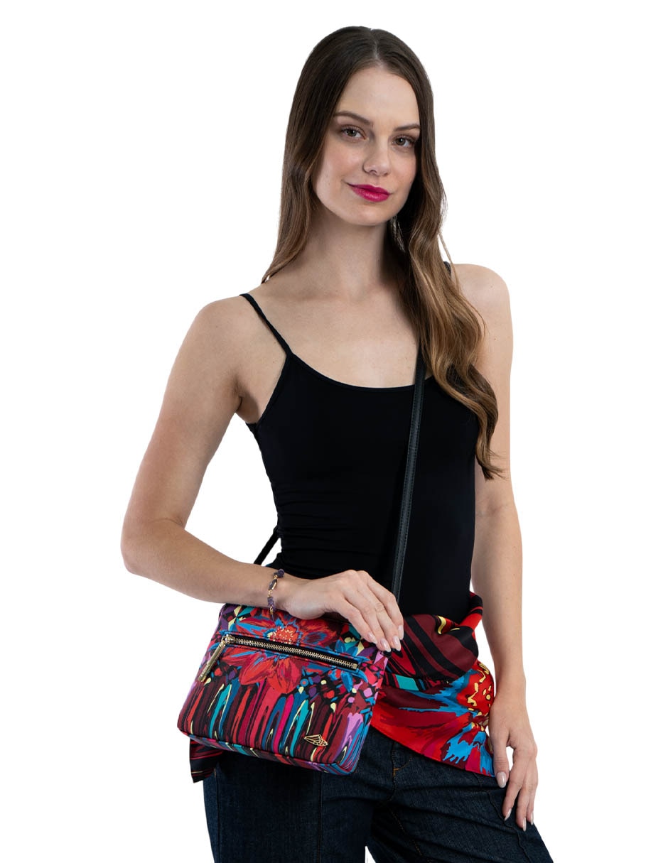 Bolsa crossbody Arte Efímero para mujer 4