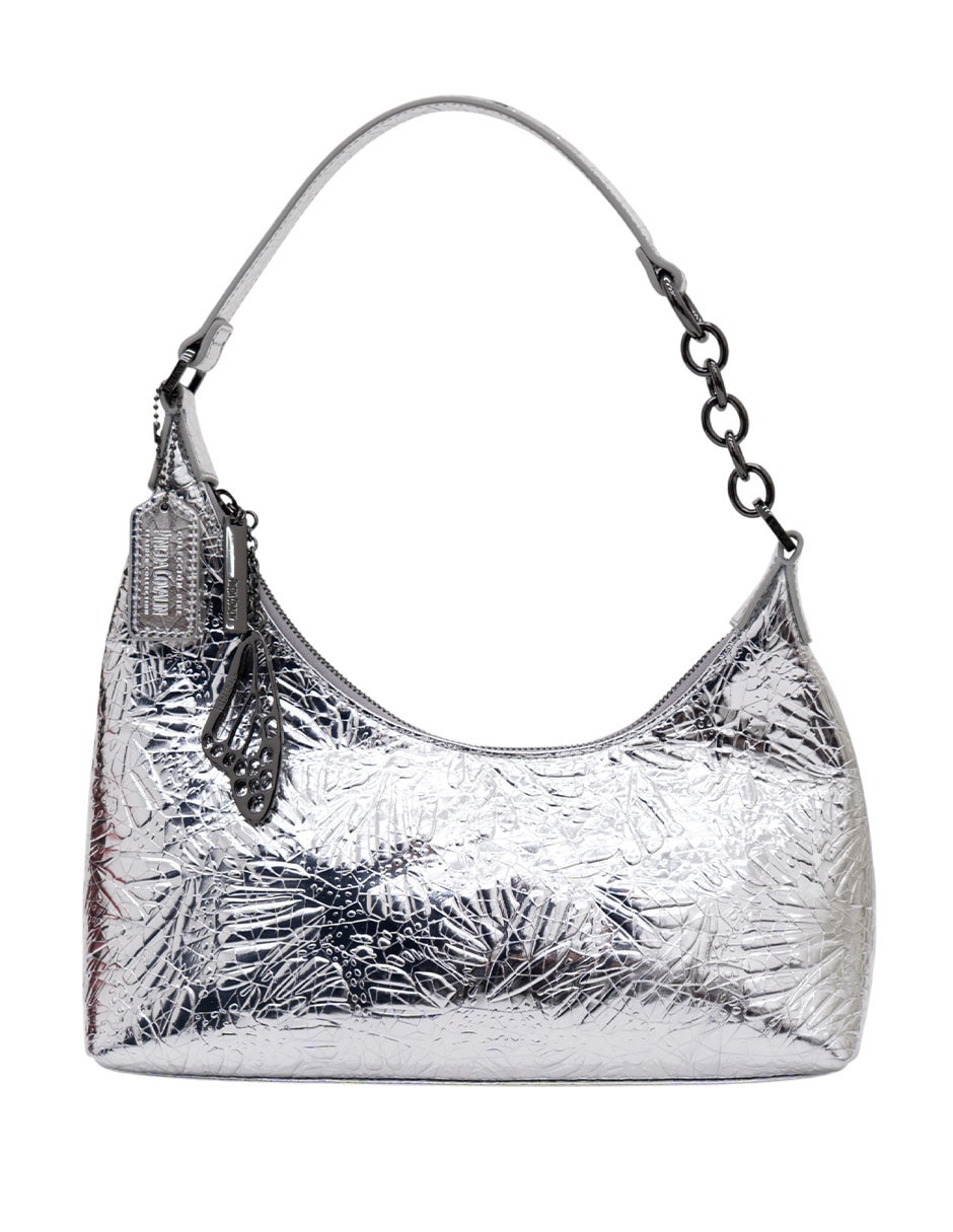 Bolsa hobo grabado mariposa de piel mujer Bolsa hobo grabado mariposa de piel mujer