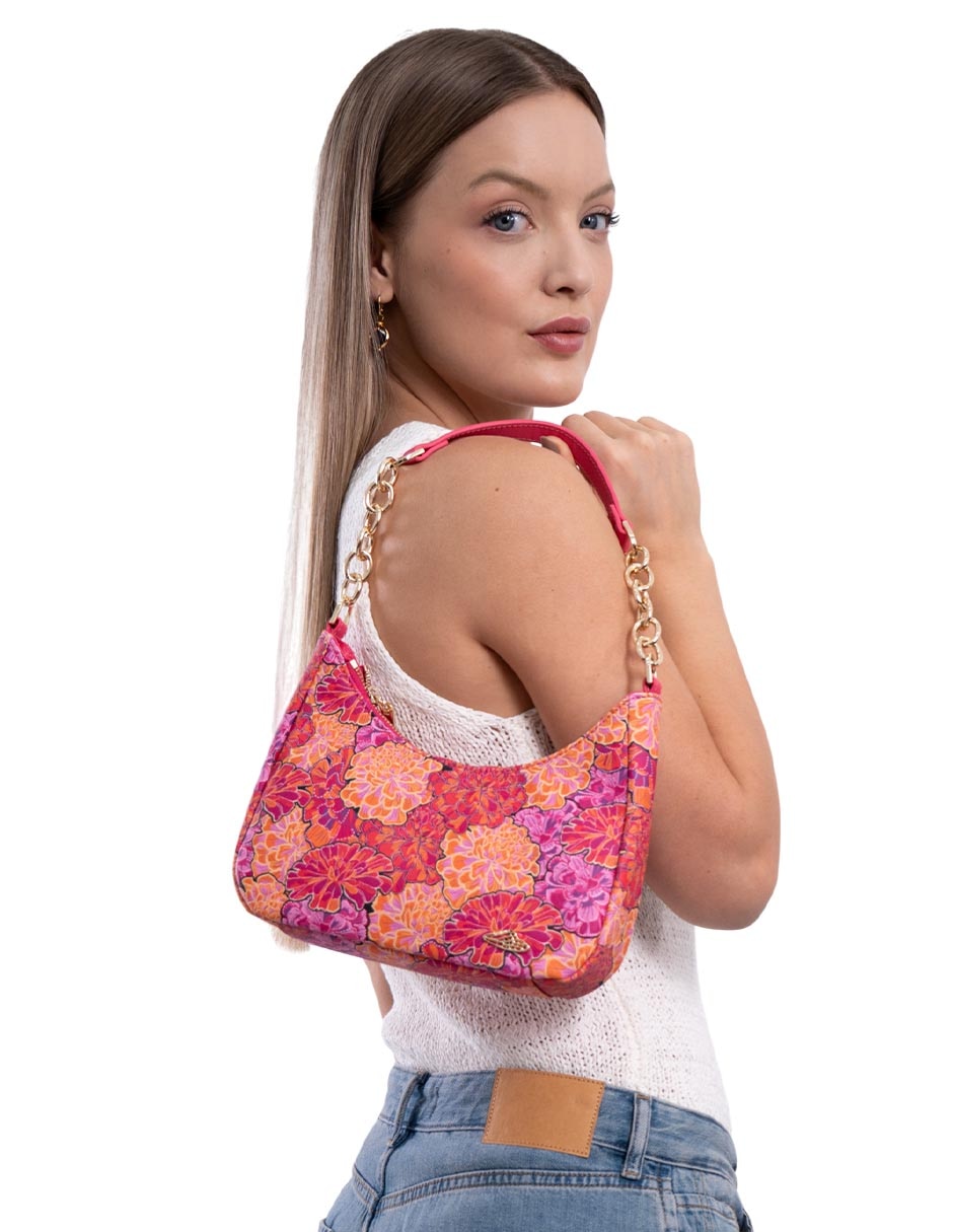 Bolsa hobo cempasúchil mujer 5
