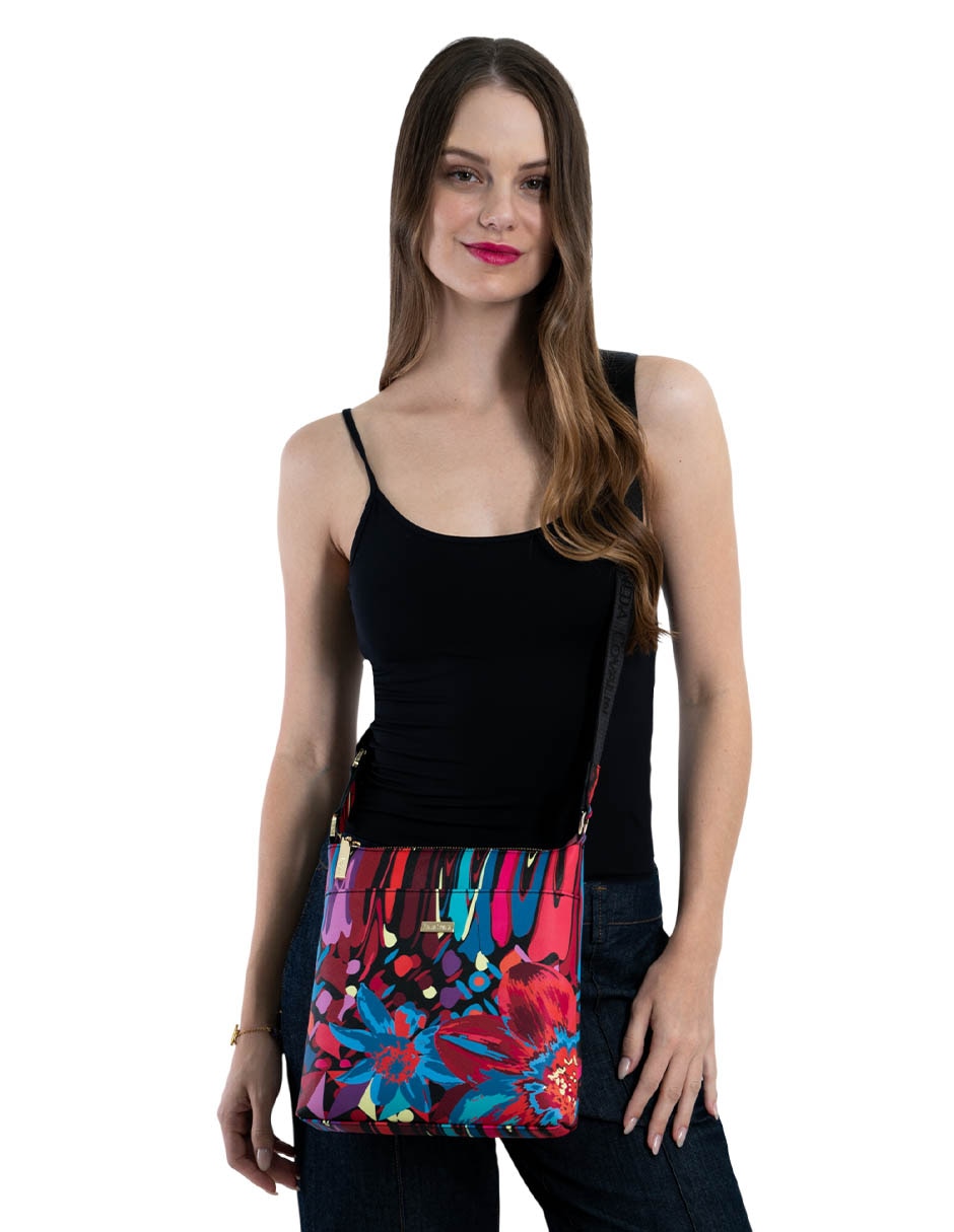 Bolsa messenger Arte Efímero para mujer